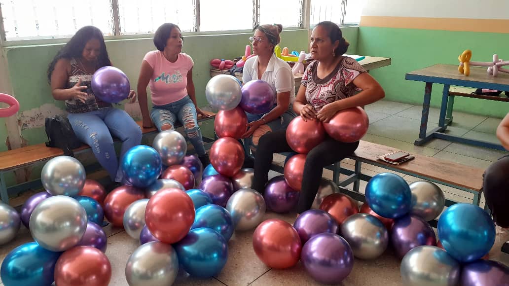 decoración con Globos