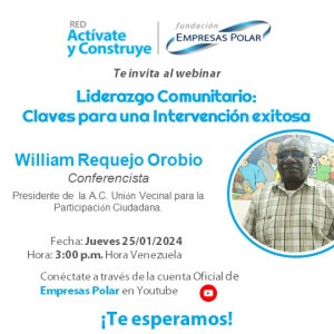 LIDERAZGO COMUNITARIO:  Claves para una intervención exitosa