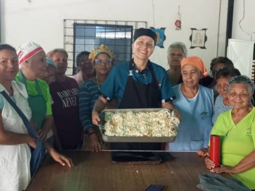 Mujeres participantes del taller