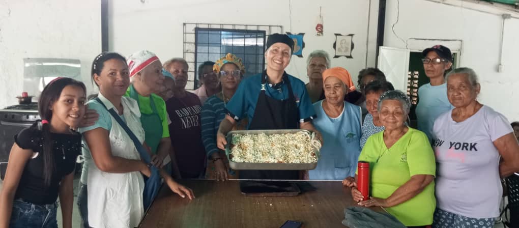 Mujeres participantes del taller