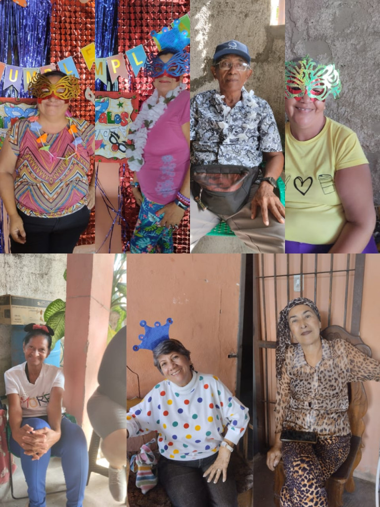 Fundación Isaac Sarmiento Festeja Carnaval y Cumpleaños con su Círculo de Abuelos