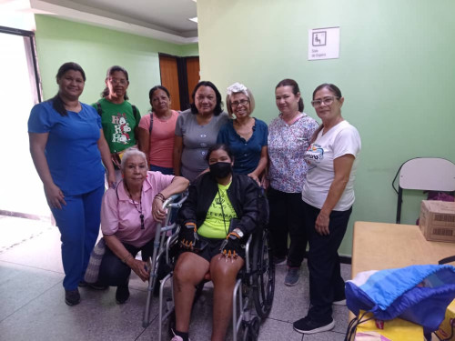 El Club de Abuelos Renacer de María apoya la red de atención a la discapacidad