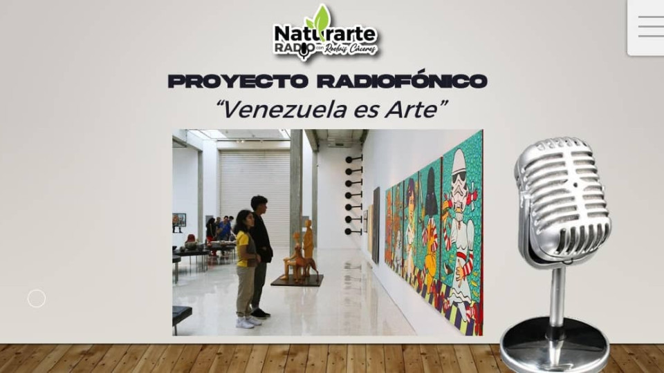 Naturarte impulsa el talento nacional con el programa radial Venezuela es arte