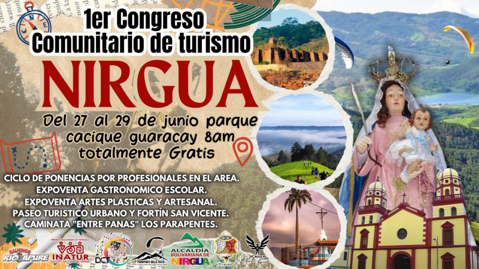 Asociación Civil Nirgua Lidera el 1er Congreso Comunitario de Turismo Nirgua 2025