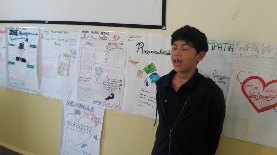 Con creatividad y valores, niños de La Pastora celebraron el cierre de Aula Abierta