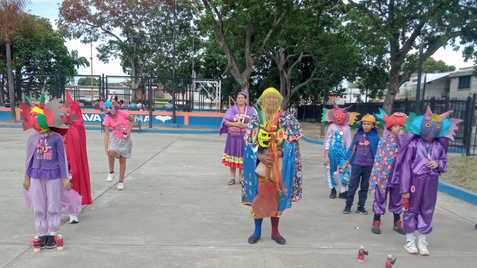 ¡La Quizanda se viste de tradición! Así nacieron los Diablos Quizanderos