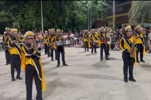 La Fundación Ángeles de Fuego deslumbra en el Encuentro de Bandas de Cumaná