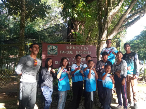 Taekwondo Los Aviadores Realiza Jornada Única en el Río La Cacuiza