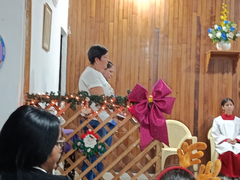 Fundación Sembrando Cultura por Venezuela recibe homenaje en Misa de Gallo