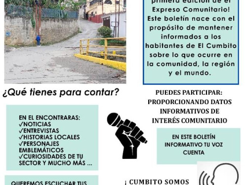 Estudiantes de la UBV crean boletín "Expreso Comunitario"