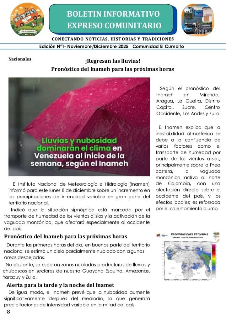 Estudiantes de la UBV crean boletín "Expreso Comunitario"