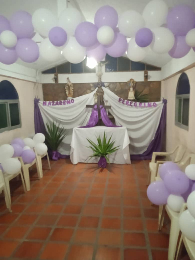 El Cumbito recibió la imagen del Nazareno Peregrino