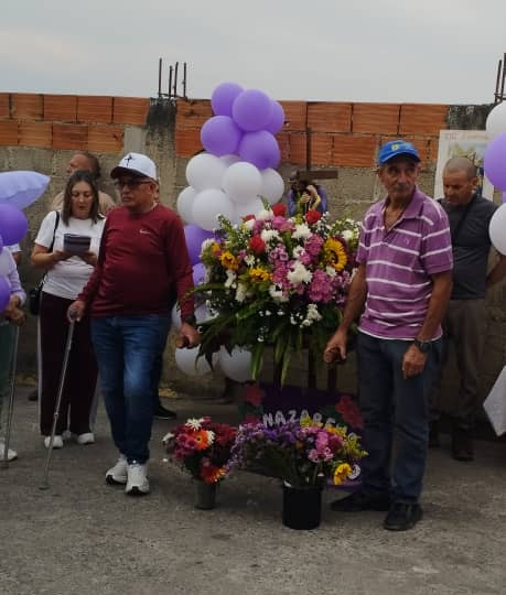 El Cumbito recibió la imagen del Nazareno Peregrino