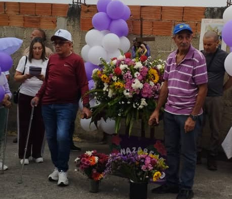 El Cumbito recibió la imagen del Nazareno Peregrino