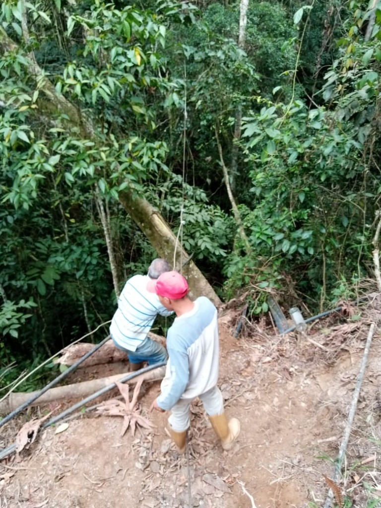 Comunidad del Cumbito fortalece la infraestructura de su acueducto rural