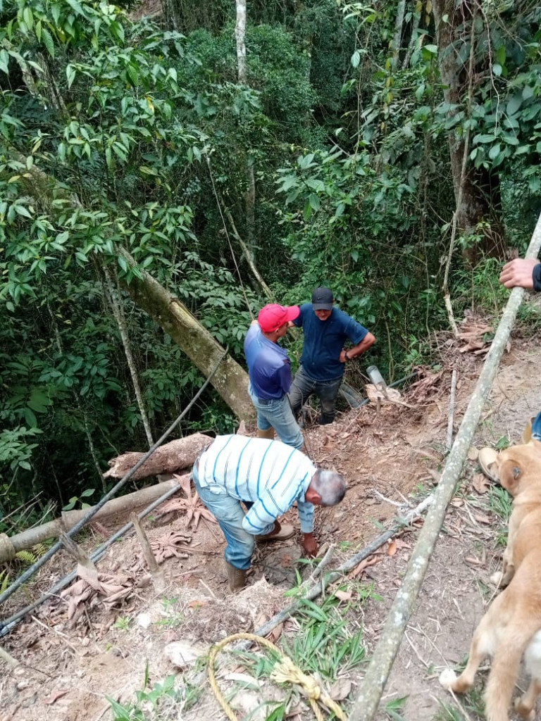 Comunidad del Cumbito fortalece la infraestructura de su acueducto rural