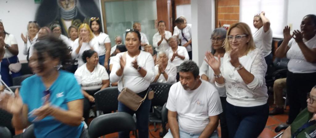 El Círculo de Abuelos "Eterna Juventud" celebró 23 años de vida en San Joaquín